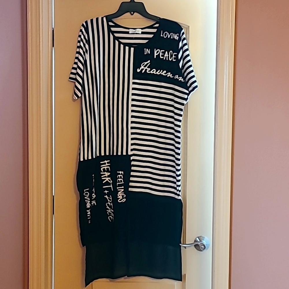 Woman's Long Shirt/Dress Size L